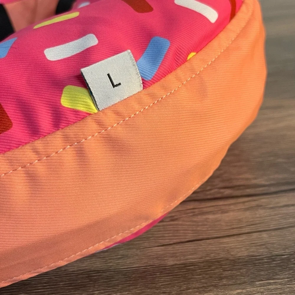 Inflatable adjustable Dog Cone Collar. Size L Soft Cone‎ Collar for Dog donut​